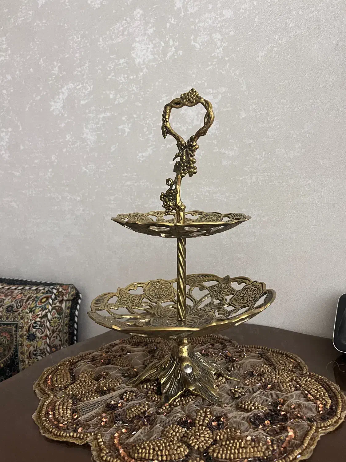 برنز|صنایع دستی و سایر لوازم تزئینی|قم, امامزاده ابراهیم|دیوار