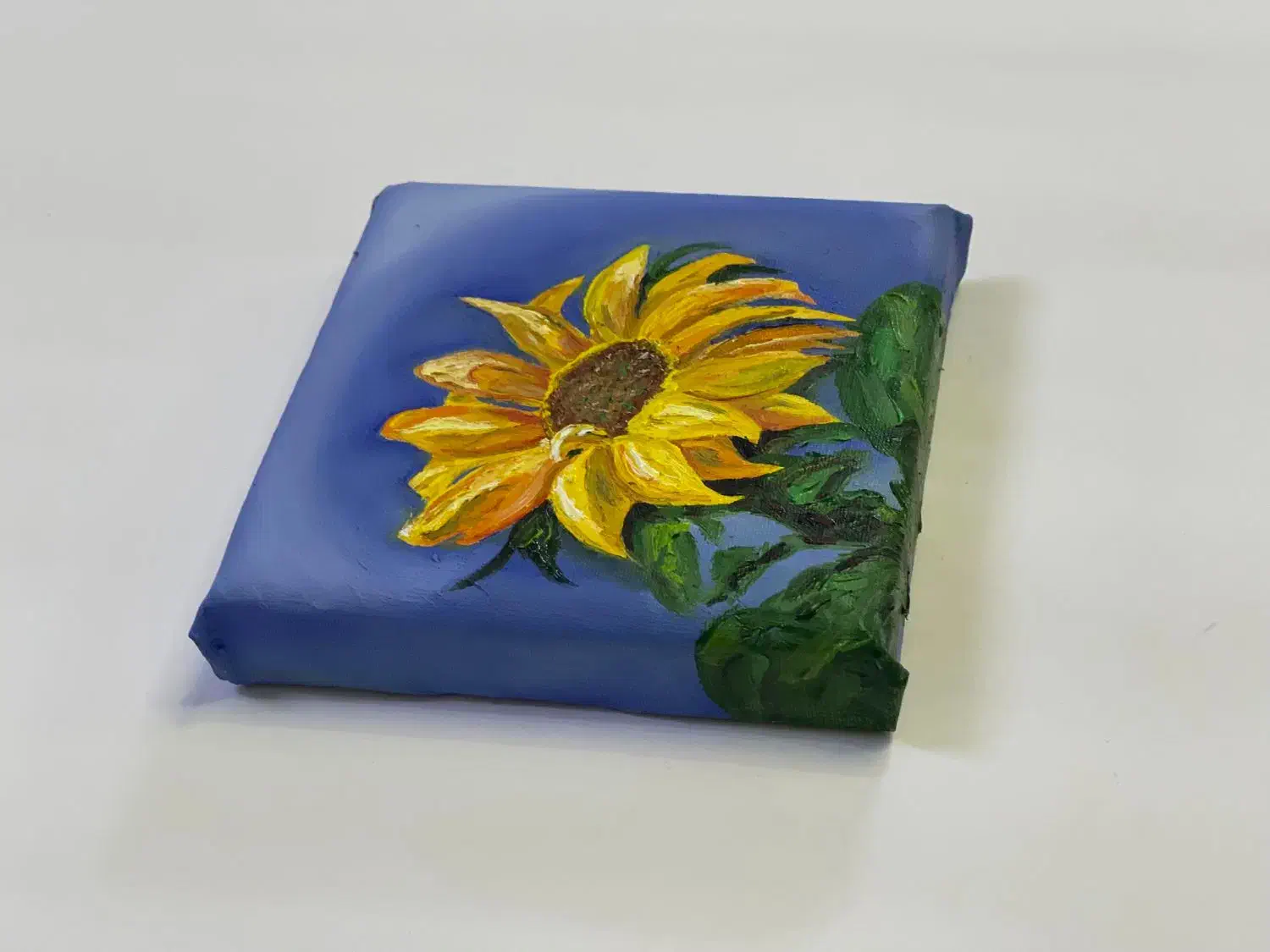 تابلو آفتاب گردان|تابلو، نقاشی، عکس|قم, انصارالحسین|دیوار