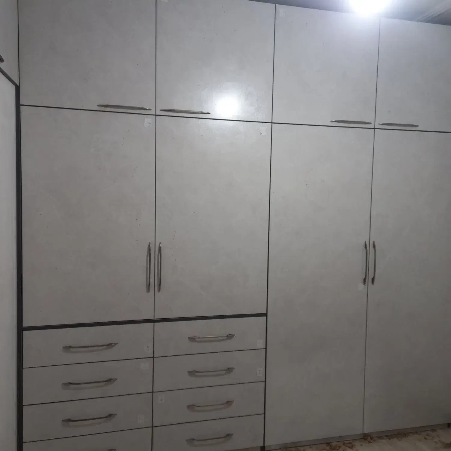 ساخت کابینت وکمد دیواری mdf ام دی اف  اقساطی چکی|جاکفشی، کمد، دراور|شاهرود, |دیوار