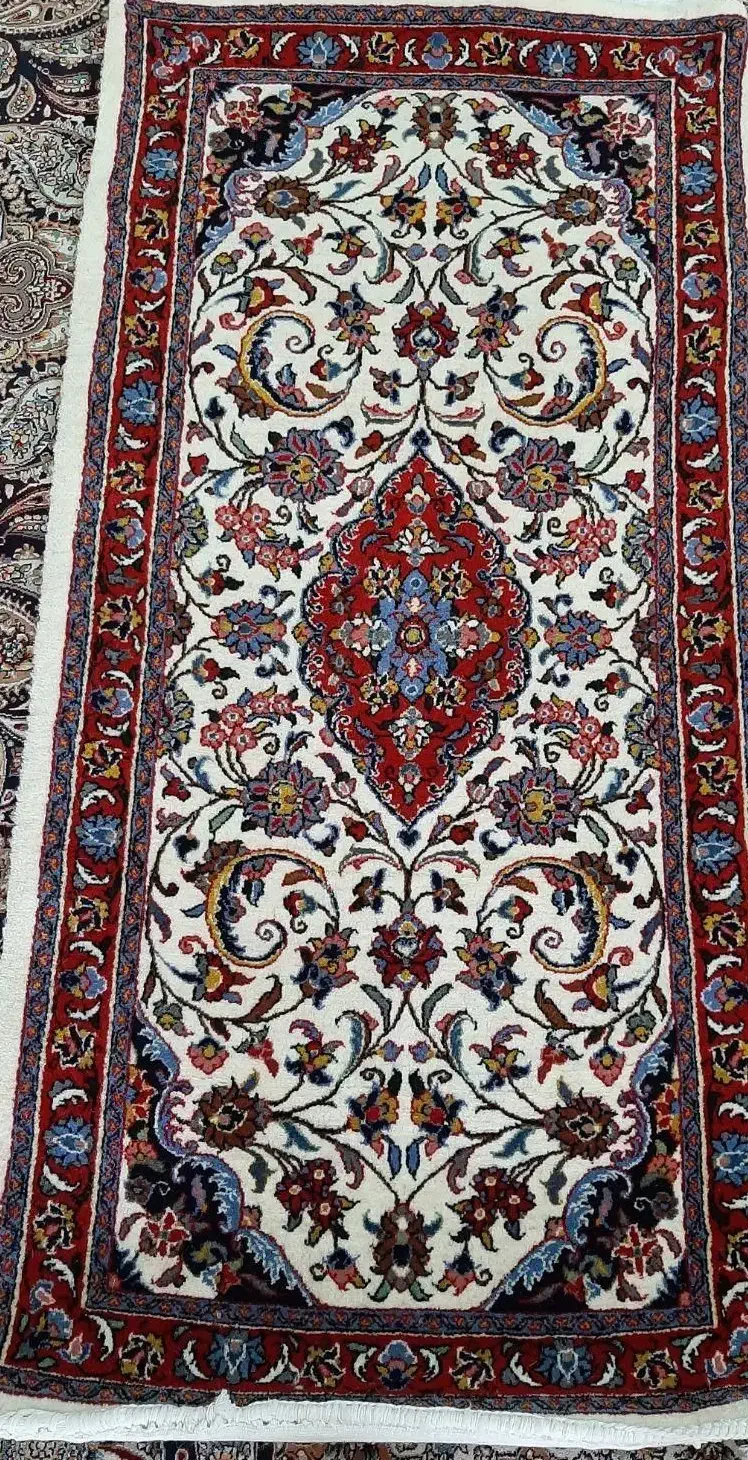 قالی دستباف ده گره بیست گره ۱۶۰ رج|فرش|اراک, |دیوار