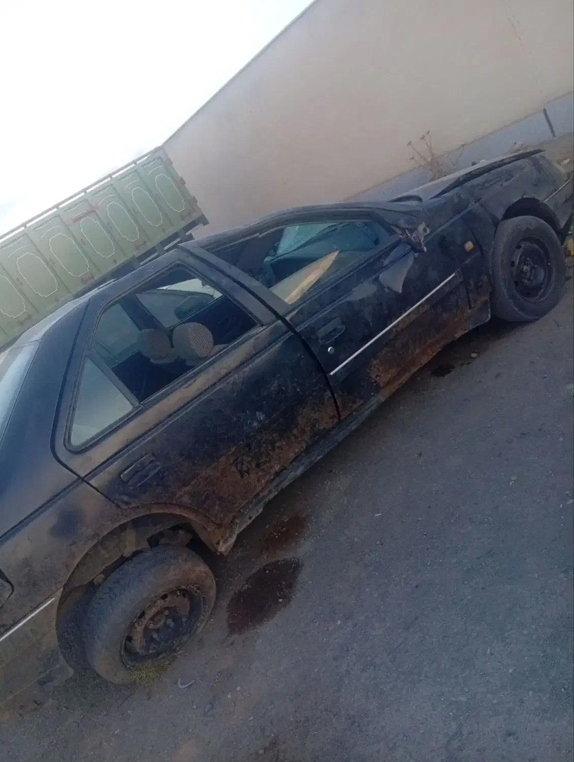 پژو ۴۰۵ تصادفی|خودرو سواری و وانت|اشتهارد, |دیوار