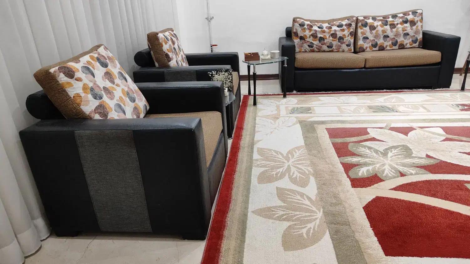 فروش مبل ۷ نفره (کارکرده)|مبلمان خانگی و میز عسلی|اهواز, گلستان|دیوار