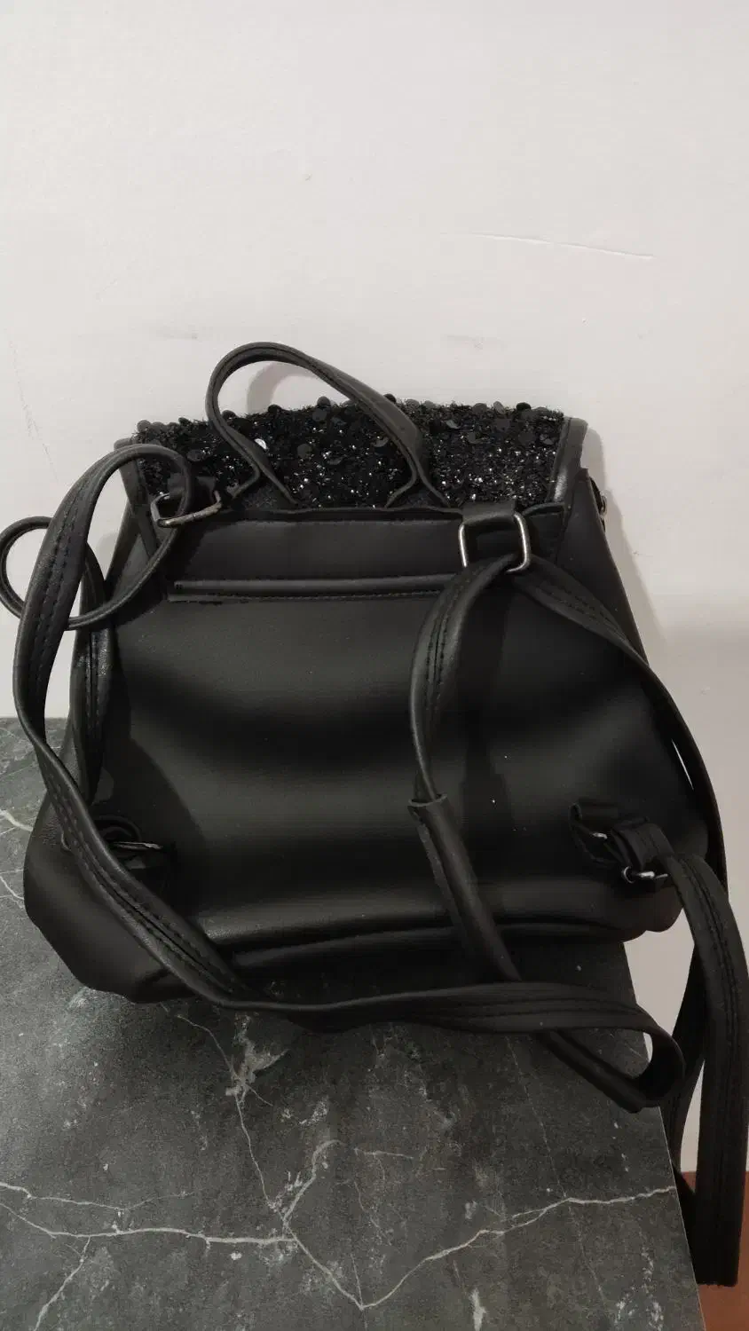 کوله پشتی پولکی دخترانه|کیف، کفش، کمربند|بستان آباد, |دیوار