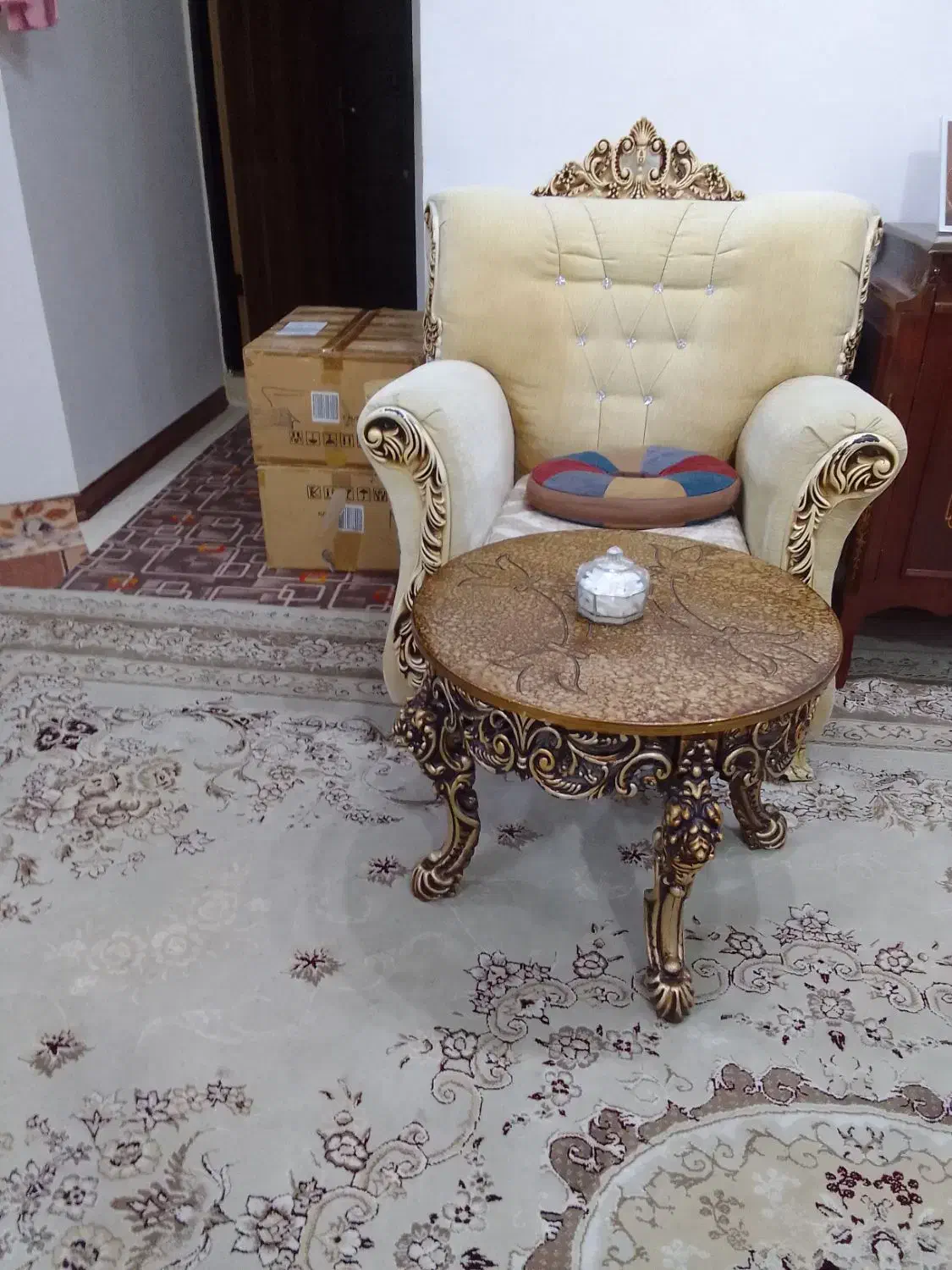 مبل ۷ نفره|مبلمان خانگی و میز عسلی|پیشوا, |دیوار