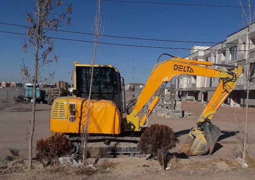 اجاره دهنده مینی بیل مکانیکی|خدمات حمل و نقل|پرند, فاز ۶|دیوار