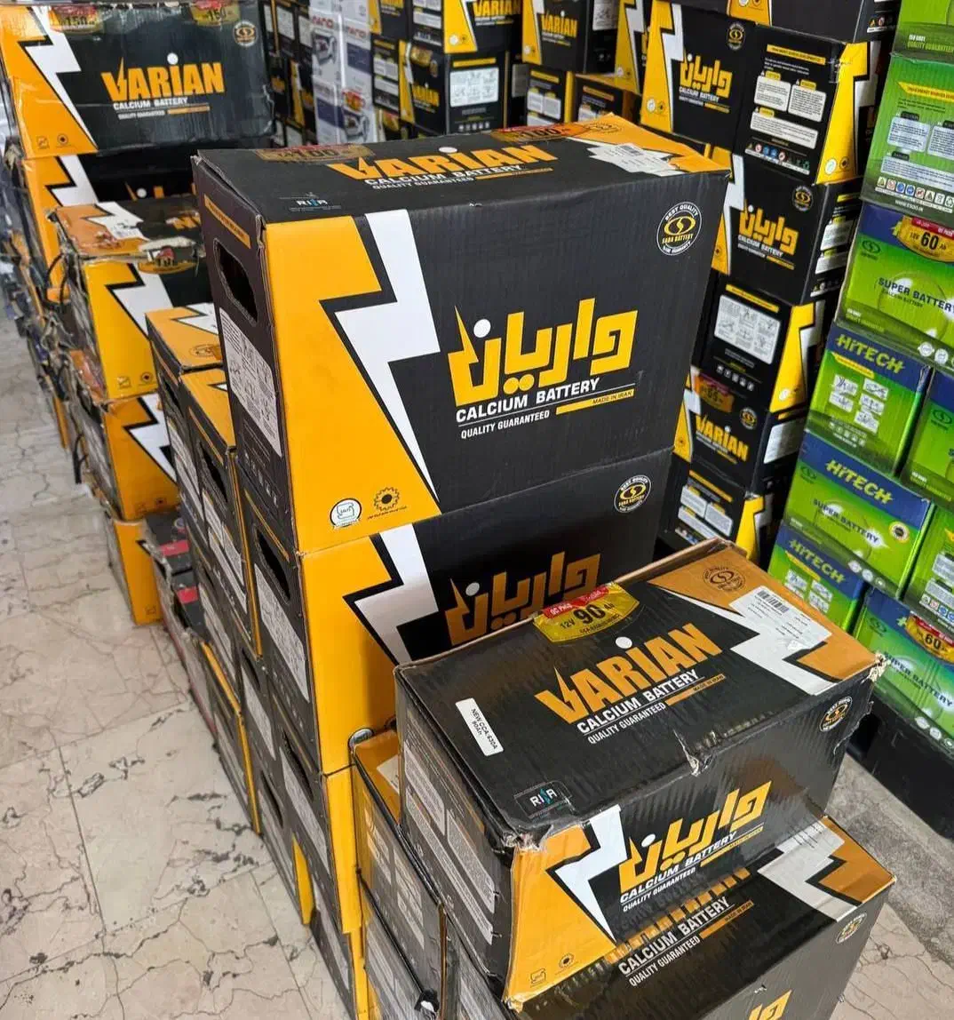 انواع برند باطری ماشین)) باتری دولتی با گارانتی|قطعات یدکی و لوازم جانبی|نسیمشهر, |دیوار