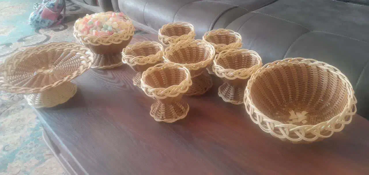 ست کامل سب مناسب شب عید و یلدا|صنایع دستی و سایر لوازم تزئینی|میبد, |دیوار