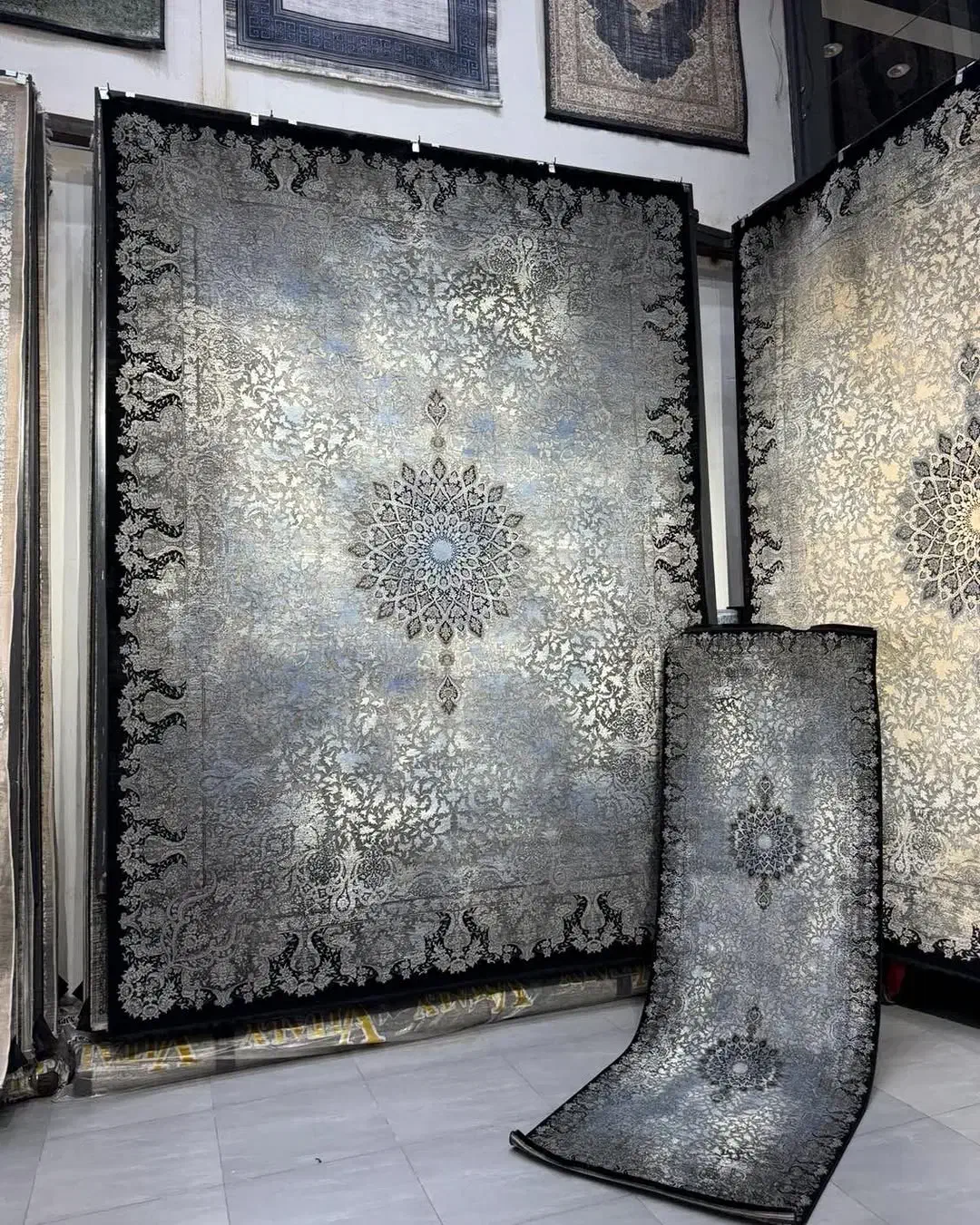 فرش شمش درباری۱۵۰۰ست کامل همراه با کناره|فرش|بوشهر, |دیوار