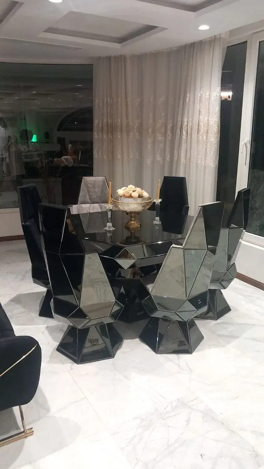 میز ناهاری با میز وسط|میز و صندلی غذاخوری|شیراز, ستارخان|دیوار