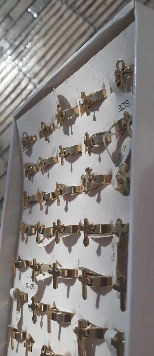 انگشترصلیب استیل|بدلیجات|قائن, |دیوار