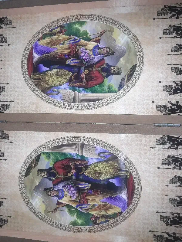 تخته نردMDFطرح سنتی|کلکسیون و سرگرمی|کرج, مصباح|دیوار