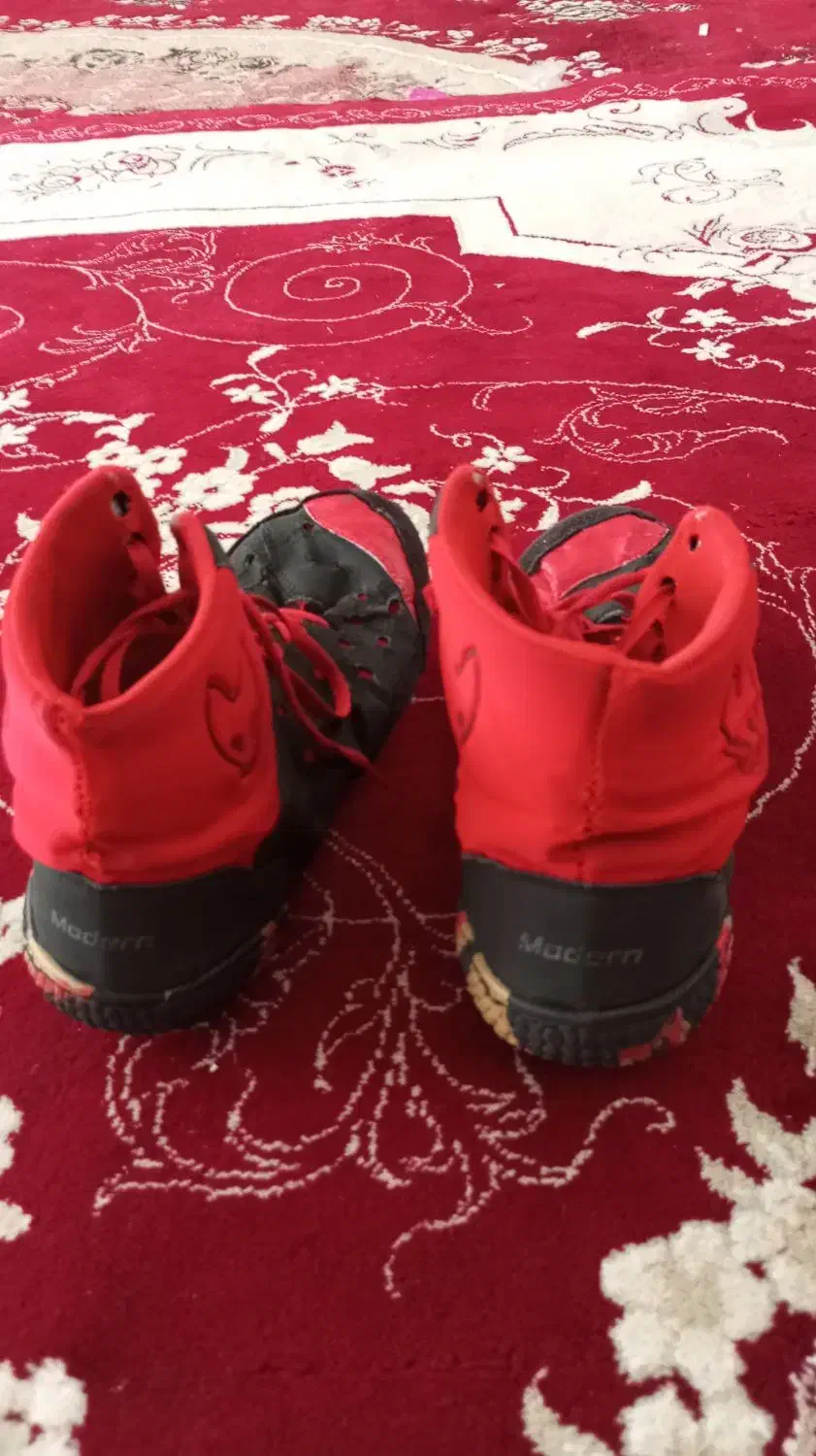 کفش کشتی|کیف، کفش، کمربند|قم, قلعه کامکار|دیوار