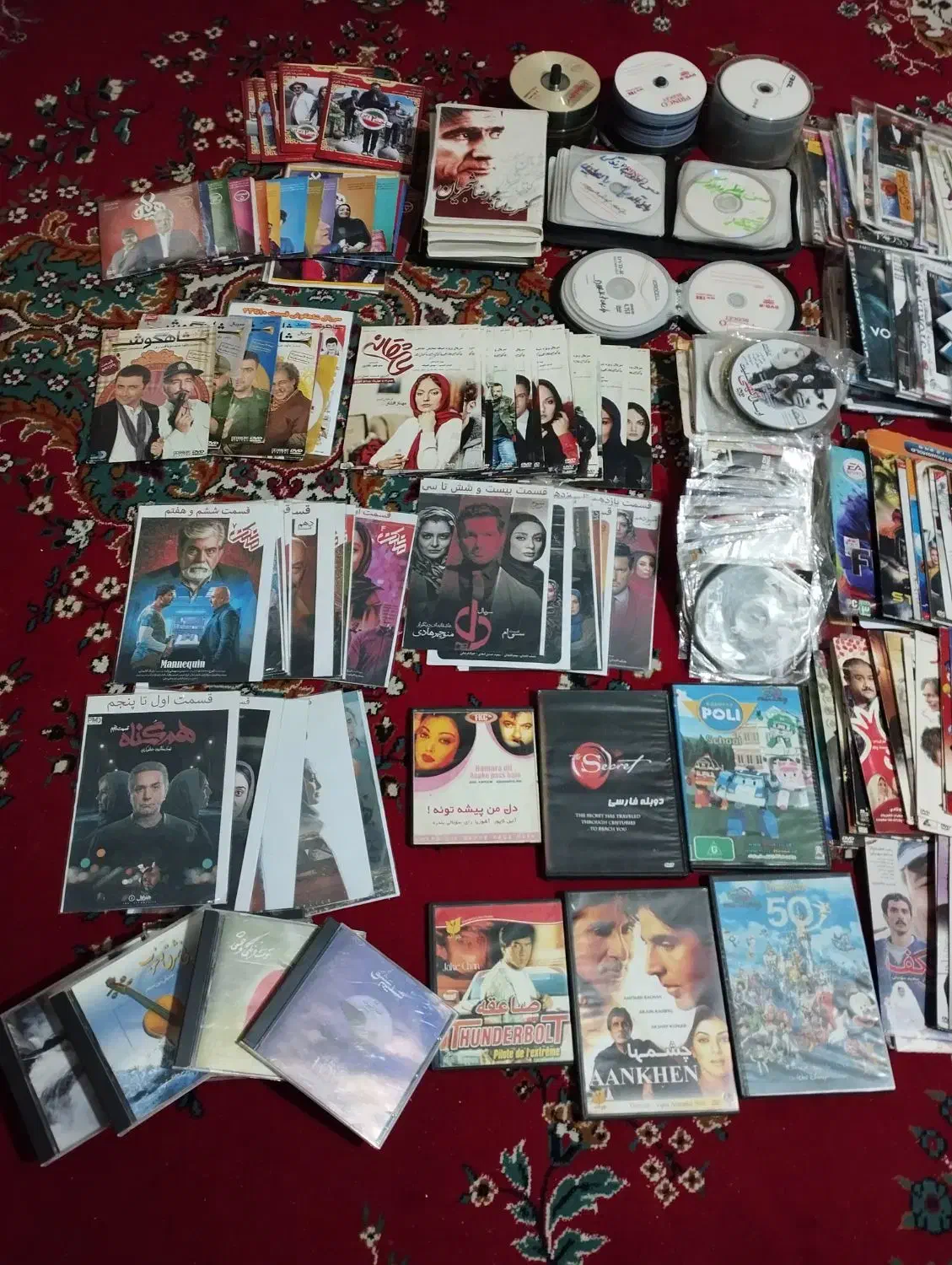 سی دی و دی‌وی‌دی فیلم و سریال و انیمیشن|فیلم و موسیقی|شیراز, تحویلی|دیوار