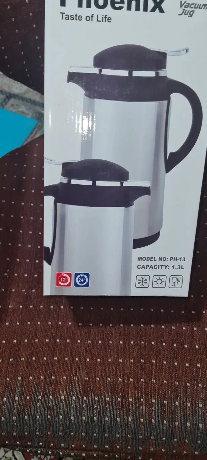 فلاکس ۱/۳ لیتری نو آک|قوری، کتری، قهوه‌ساز دستی|اصفهان, ارغوانیه|دیوار