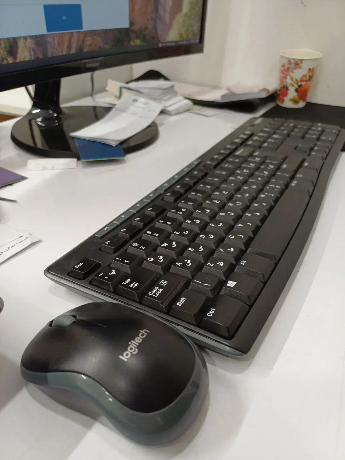 موس و کیبرد لاجیتک logitech mk270|قطعات و لوازم جانبی رایانه|تهران, لاله زار|دیوار