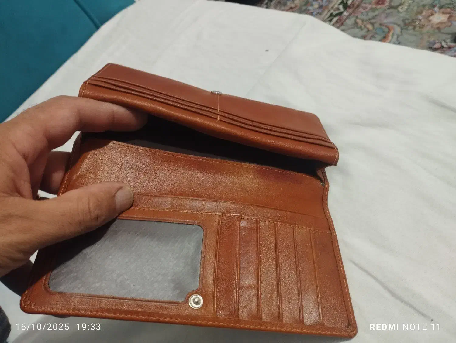 کیف پول چرم دستی|کیف، کفش، کمربند|قرچک, میرزائی شمالی|دیوار