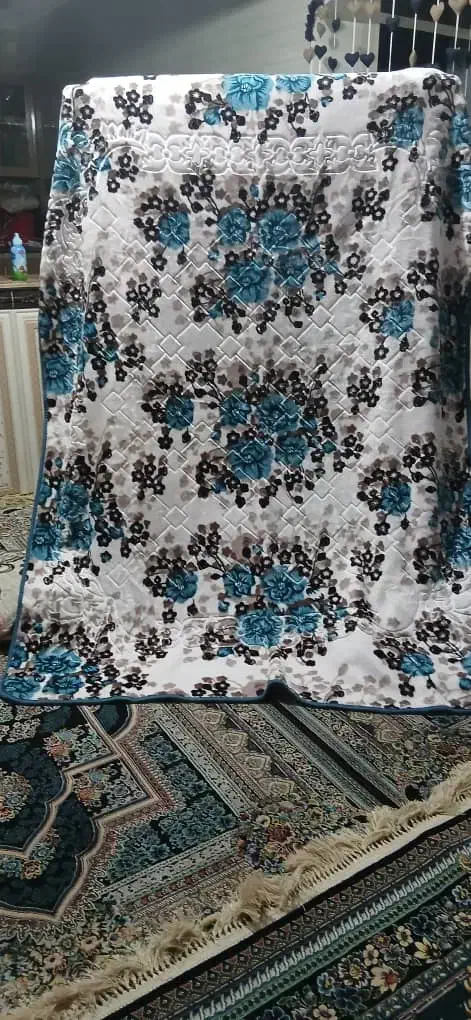 پتو گلبافت دونفره|رختخواب، بالش، پتو|یاسوج, |دیوار