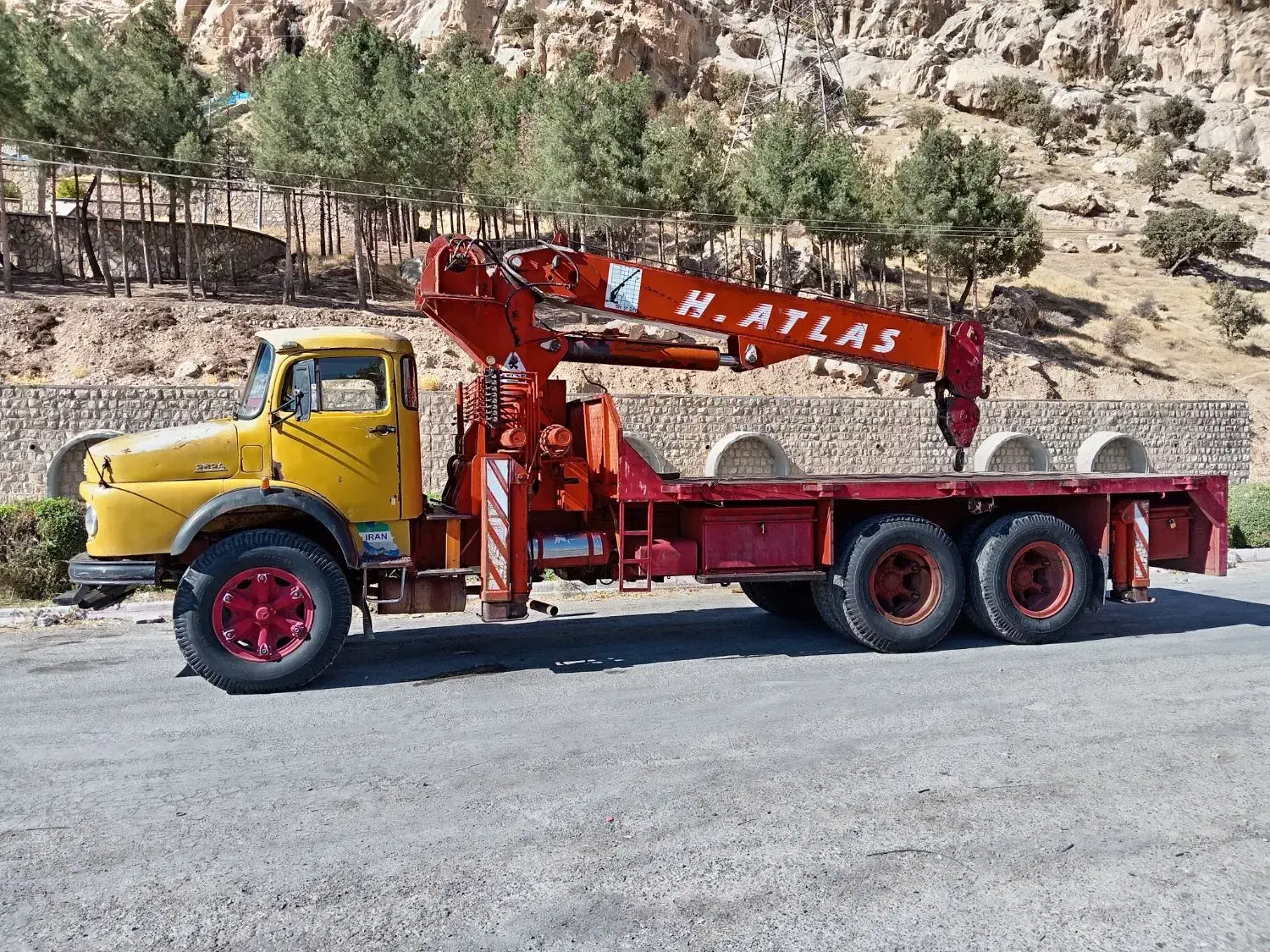 جرثقیل بنزجفت مدل 56|خودرو سنگین|تهران, آذری|دیوار