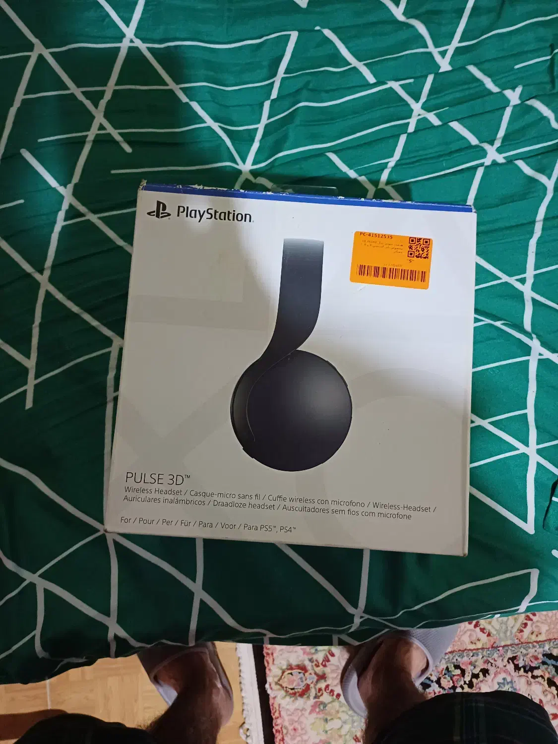 هدست بی‌سیم Sony Pulse 3D در حد نو|کنسول، بازی ویدئویی و آنلاین|رشت, پل تالشان|دیوار