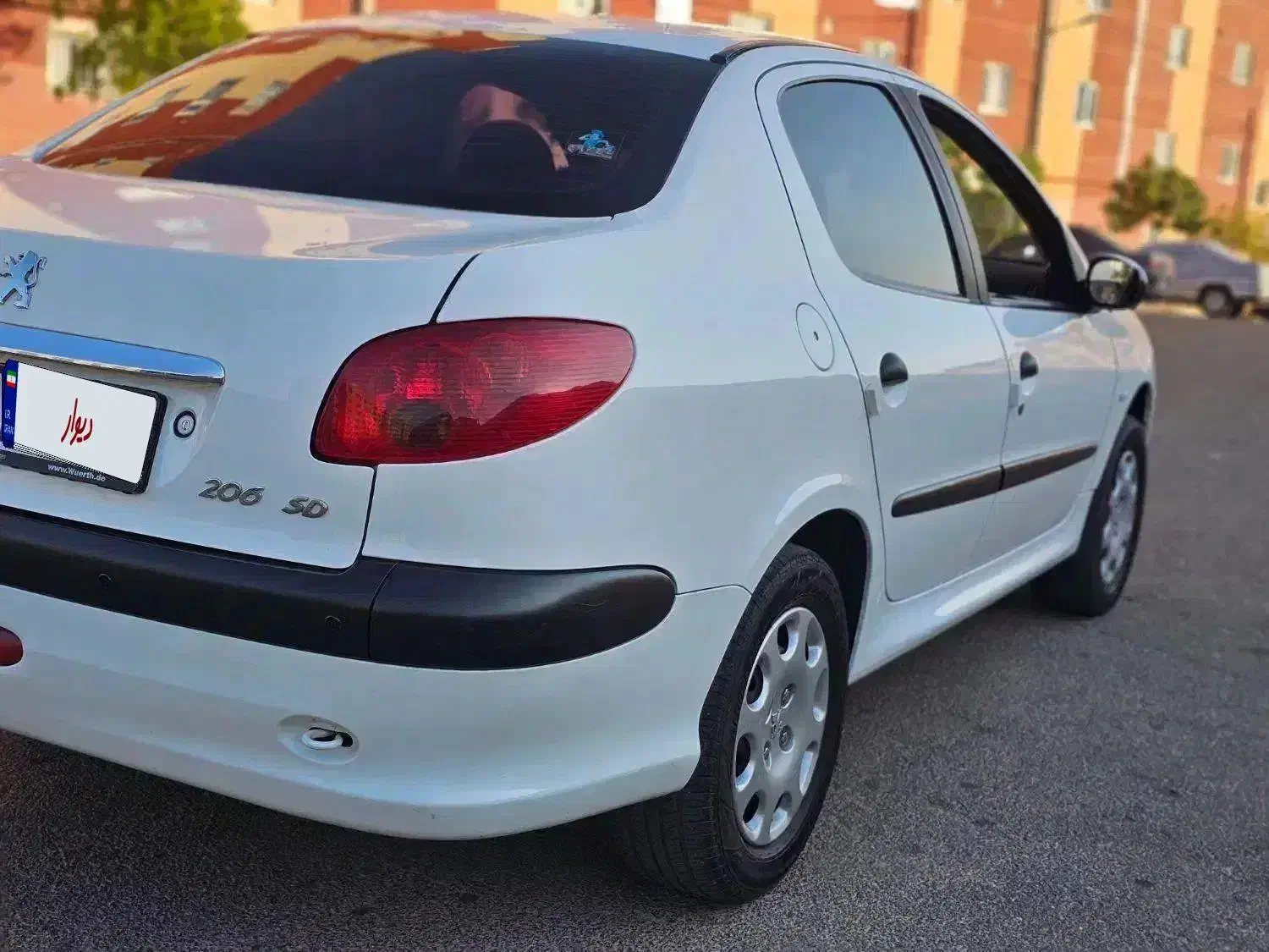 206sdلاکاغذی|خودرو سواری و وانت|سقز, |دیوار