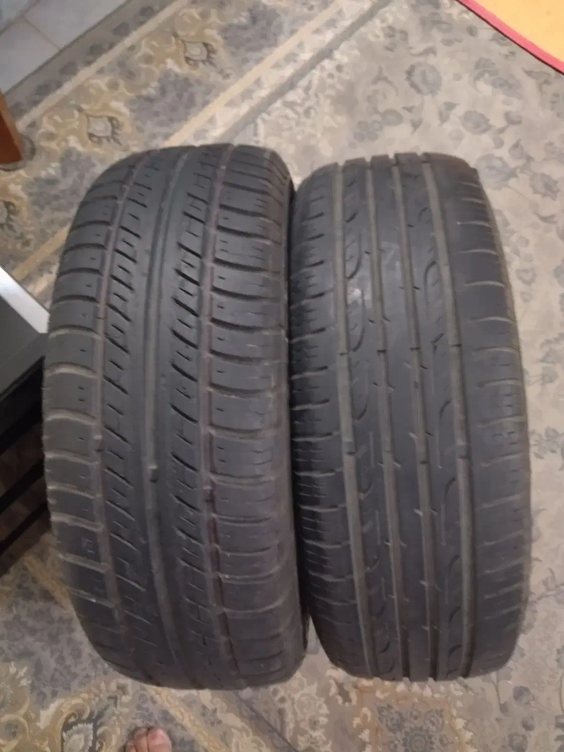 2عدد لاستیک خودرو مارک بارز و گلدستون 60درصد|قطعات یدکی و لوازم جانبی|پاکدشت, شهرک امام رضا|دیوار