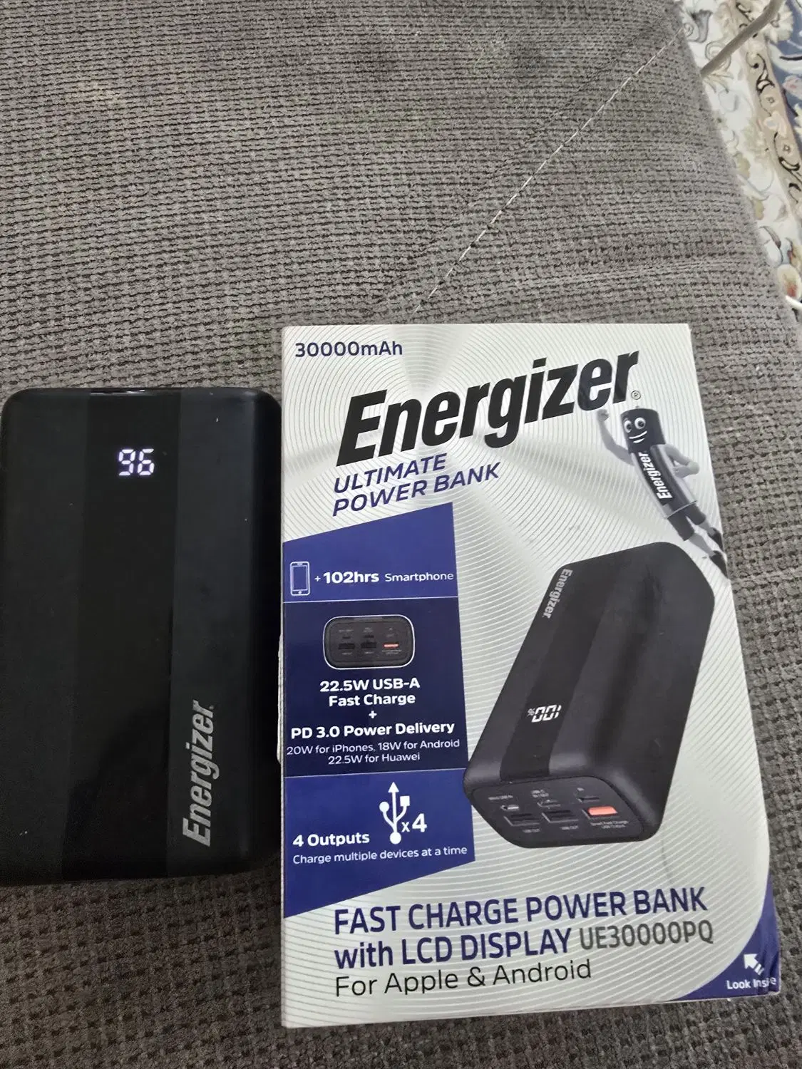 پاوربانک Energizer|لوازم جانبی موبایل و تبلت|تبریز, |دیوار