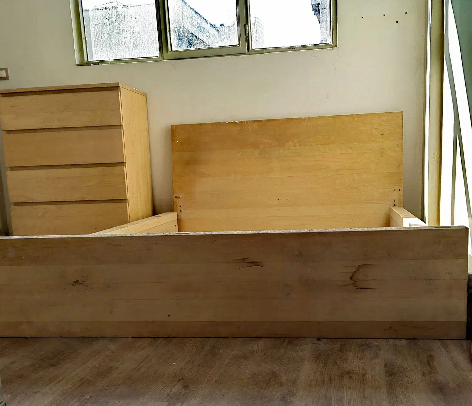 ست تخت خواب و کمد ایکیا اصل لهستان IKEA Poland|تخت و سرویس خواب|تهران, هروی|دیوار