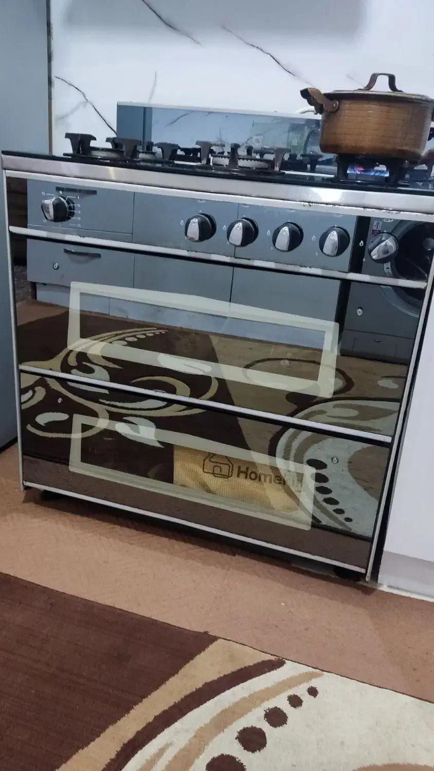 کمد بچه سالم و اجاق گاز تفتان ۵ شعله دراور ۵ کشو|جاکفشی، کمد، دراور|نسیمشهر, |دیوار