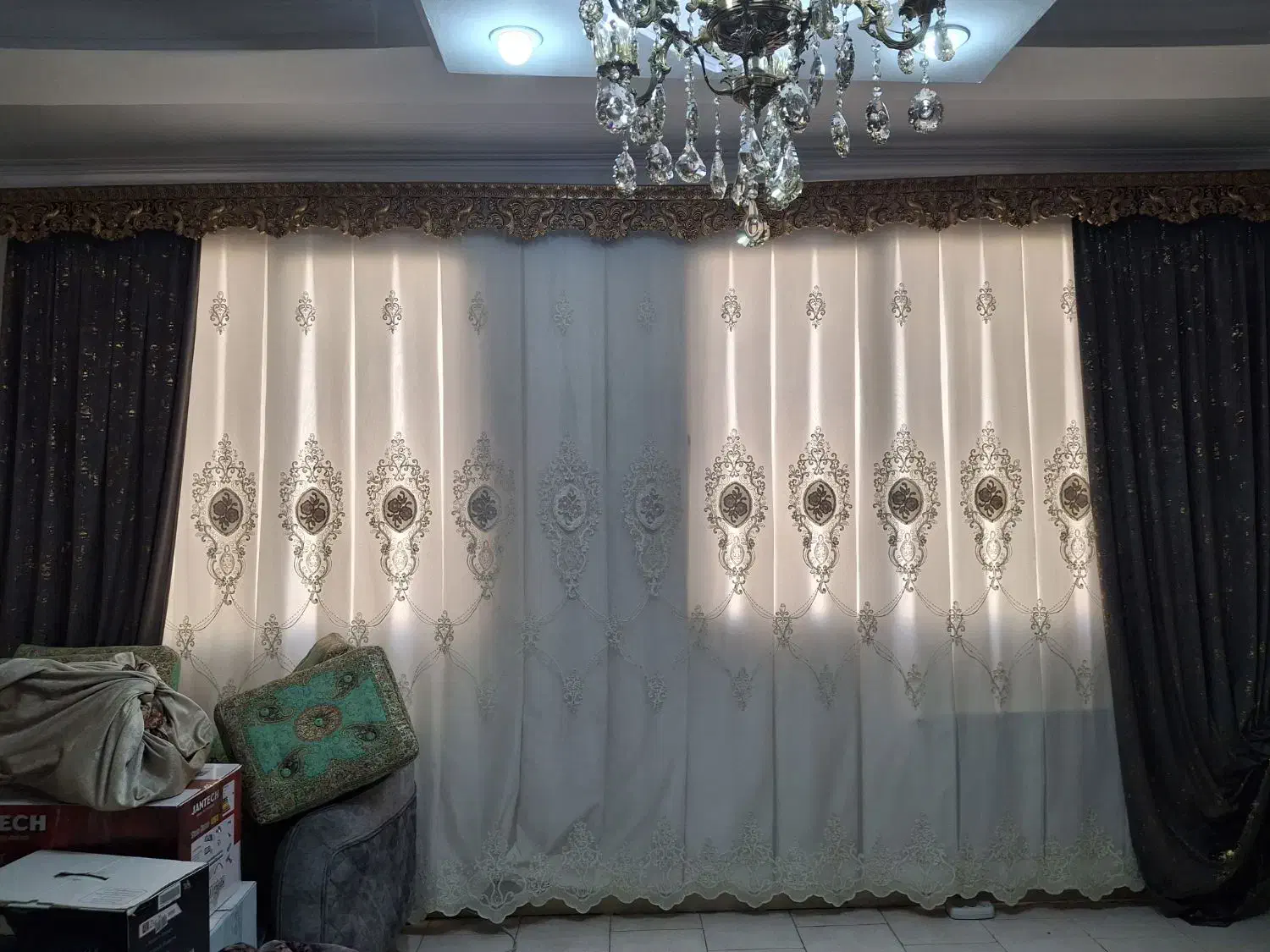 پرده پذیرایی|پرده، رانر، رومیزی|ملارد, |دیوار