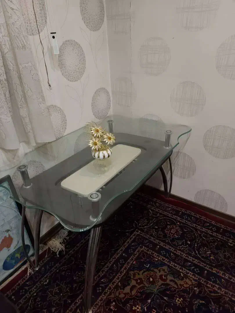 میز شیشه ای|میز و صندلی غذاخوری|مشهد, دانشجو|دیوار