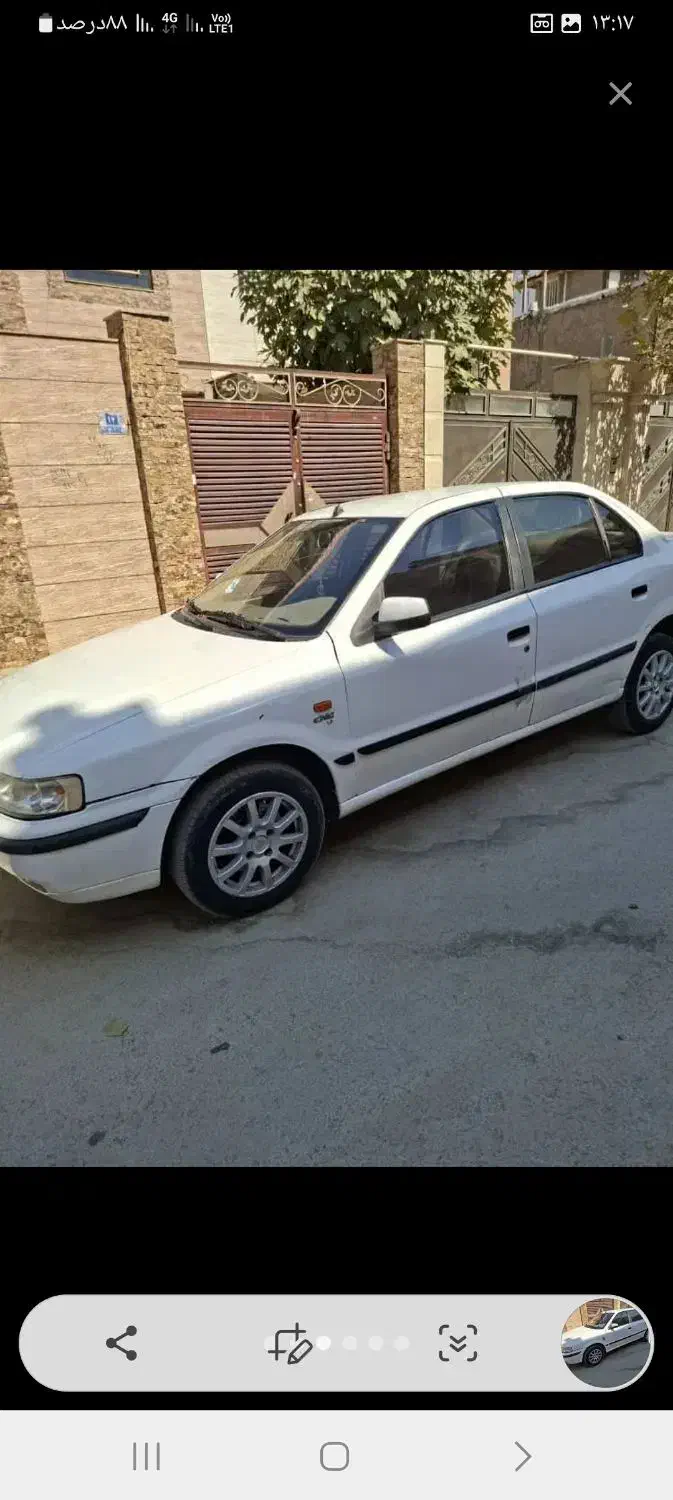 سمند LX EF7، مدل ۱۳۹۰|خودرو سواری و وانت|پرند, فاز ۵|دیوار