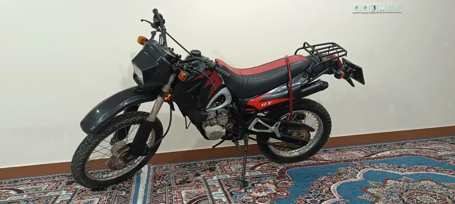 موتور تریل پیشرو استارتی 200|موتورسیکلت|اهواز, کیانشهر|دیوار