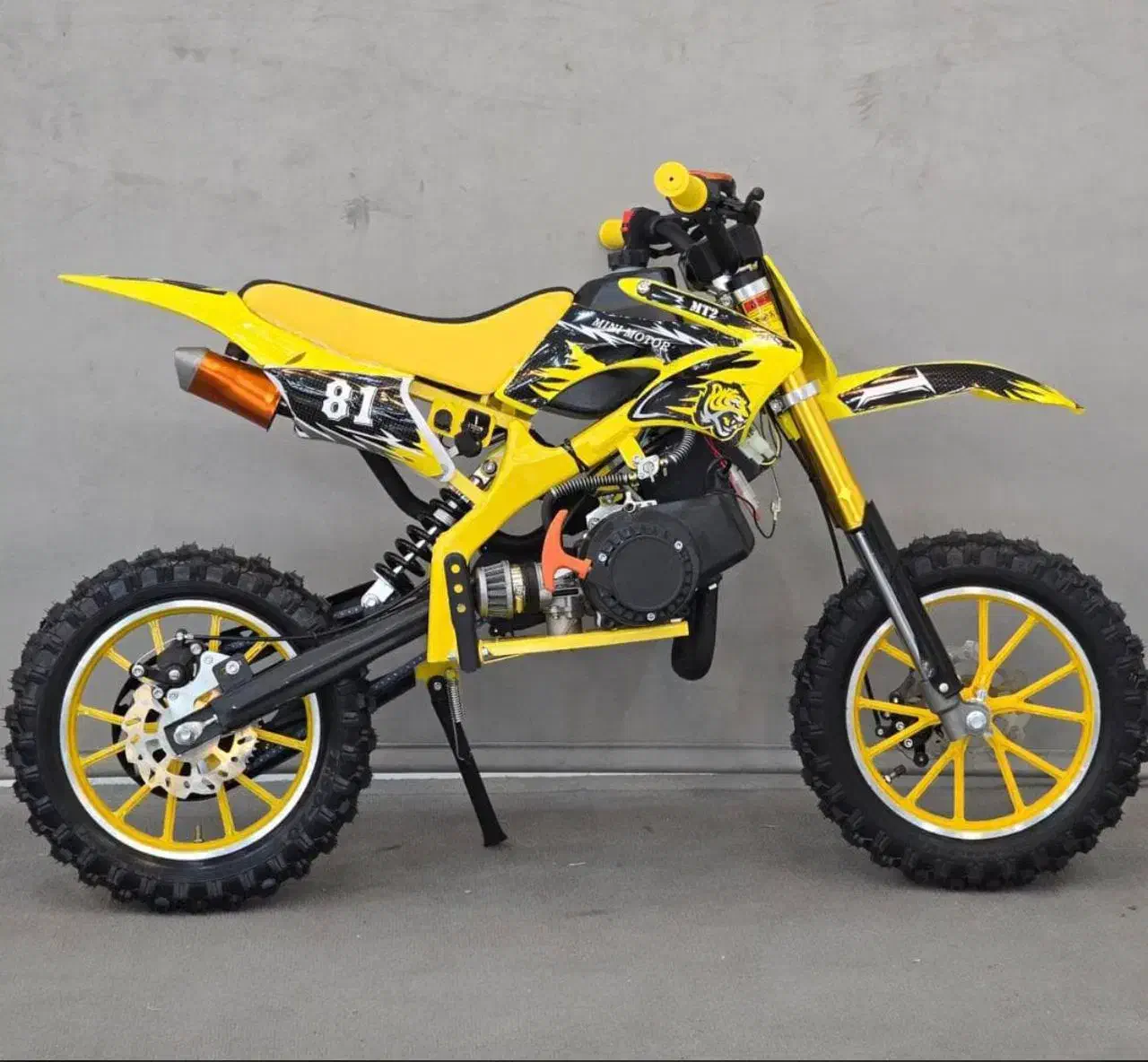 موتور مینی کراس 50cc بنزینی استارتی بچگانه|موتورسیکلت|تهران, دهقان|دیوار