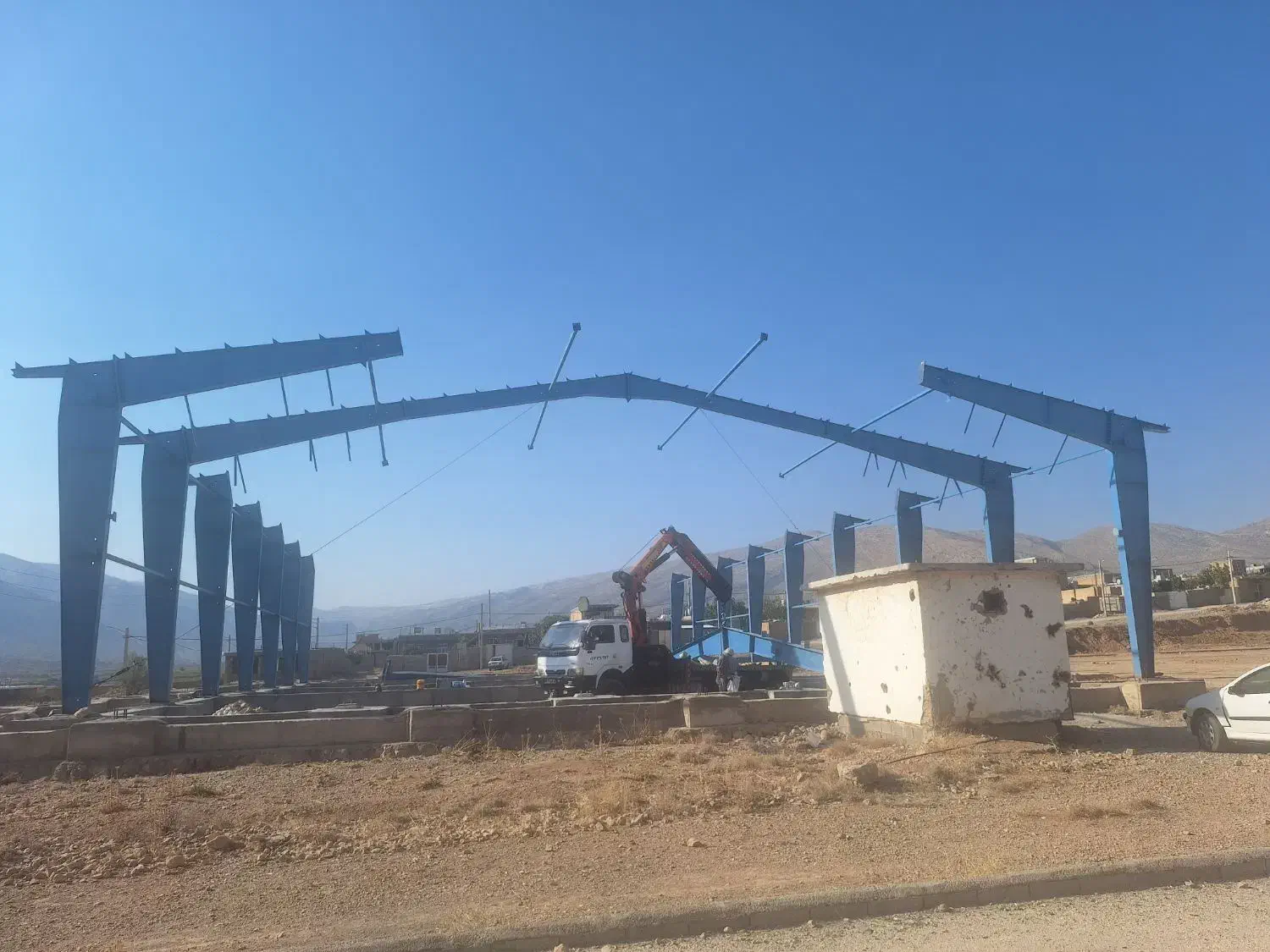 ساخت انواع سوله .و خرپا .|خدمات پیشه و مهارت|شیراز, شهرک صنعتی شیراز|دیوار