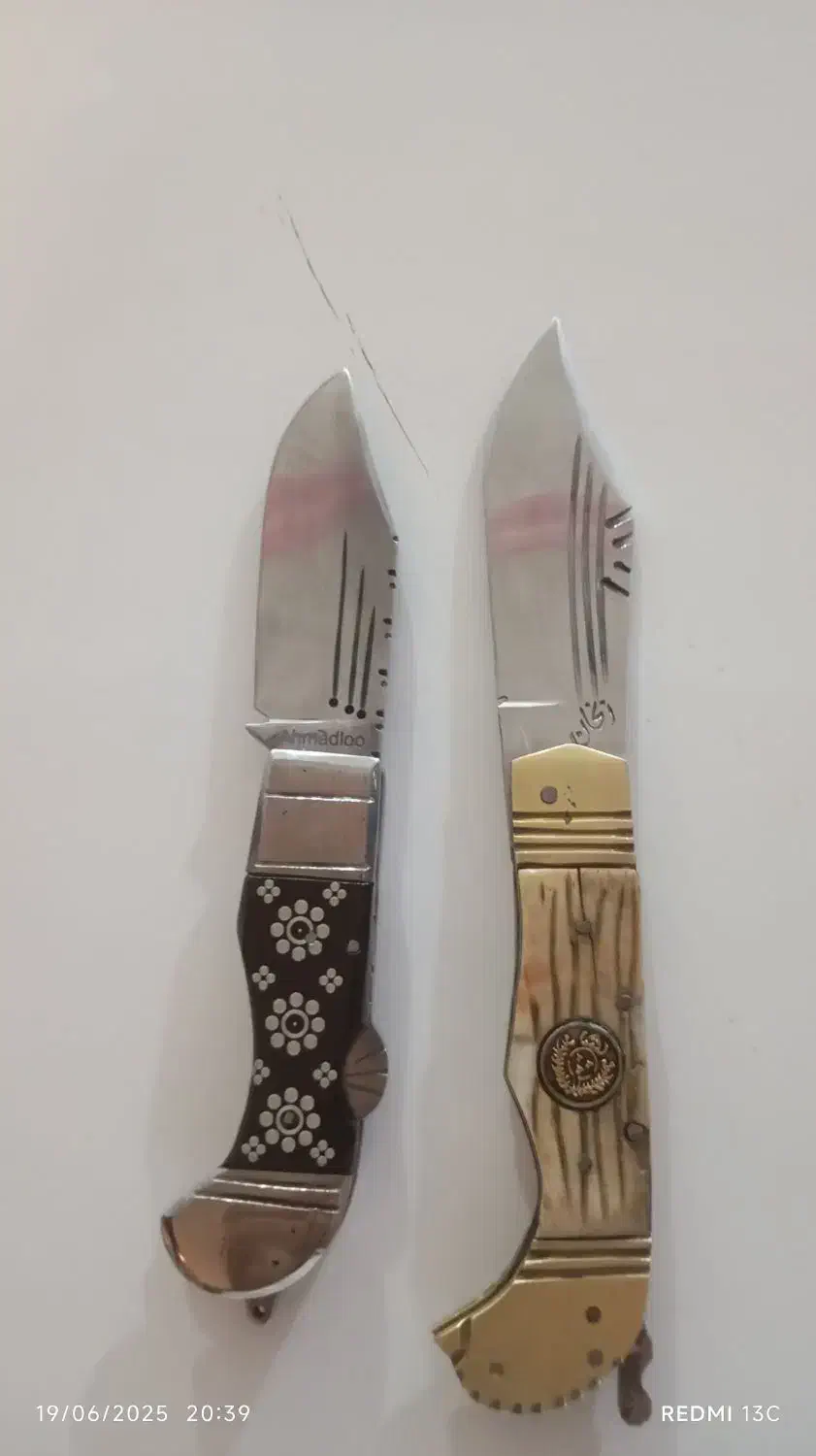 دوعدد چاقوی کلکسیومی درجه یک|کوهنوردی و کمپینگ|بهبهان, |دیوار