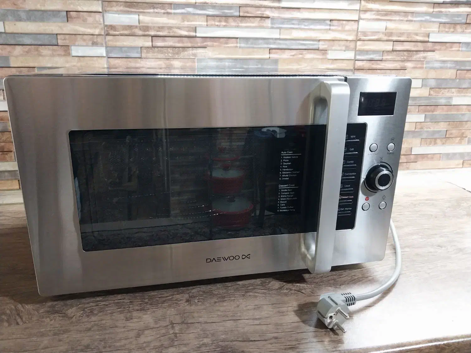 ماکروویو دوو 28 لیتر مدل DEM-281QOT-PT|اجاق گاز و لوازم برقی پختوپز|ارومیه, |دیوار