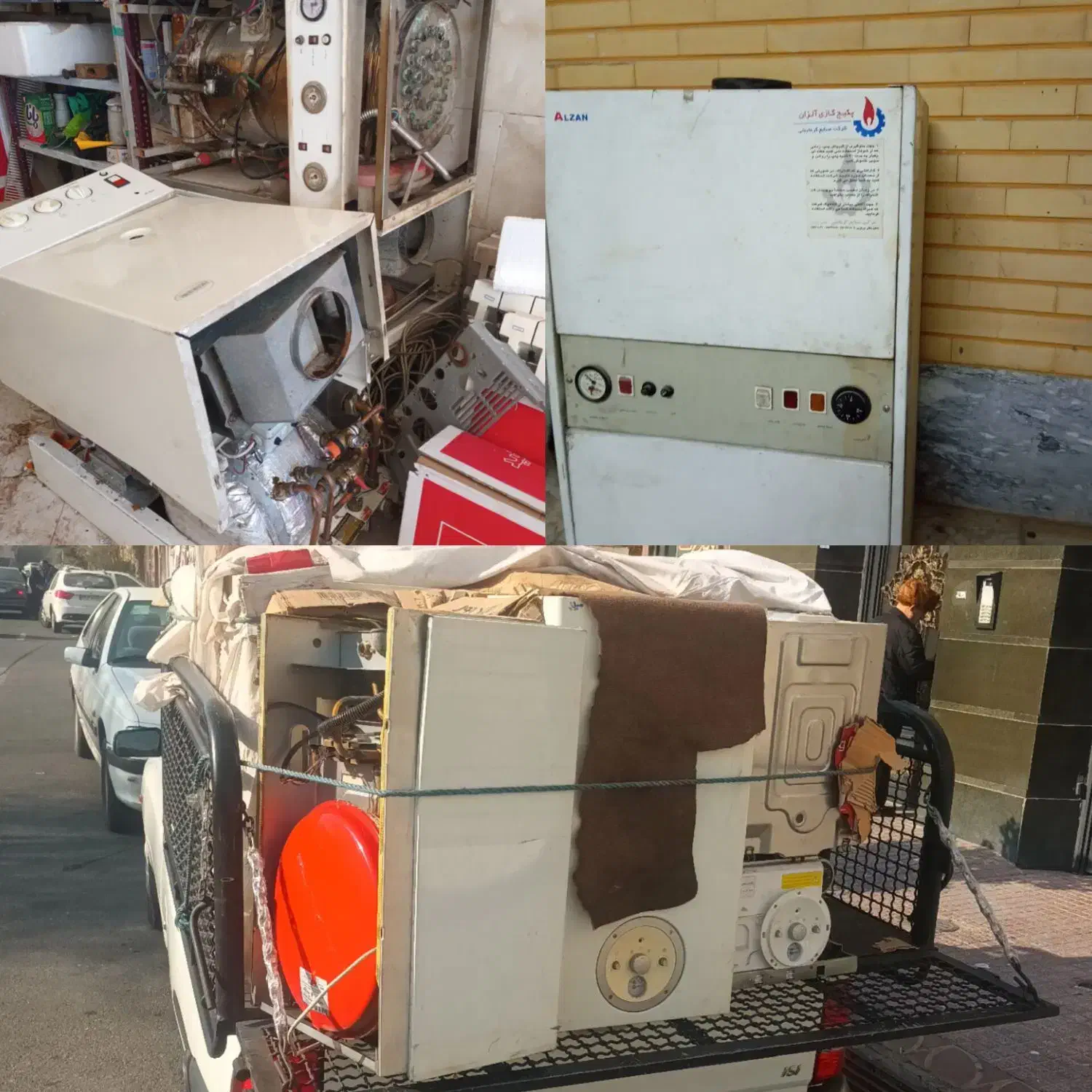 جهت فروش پکیج های قدیم الزان اکتان اخگرتماس بگیرید|آبگرمکن، پکیج، شوفاژ|تهران, پاسداران|دیوار