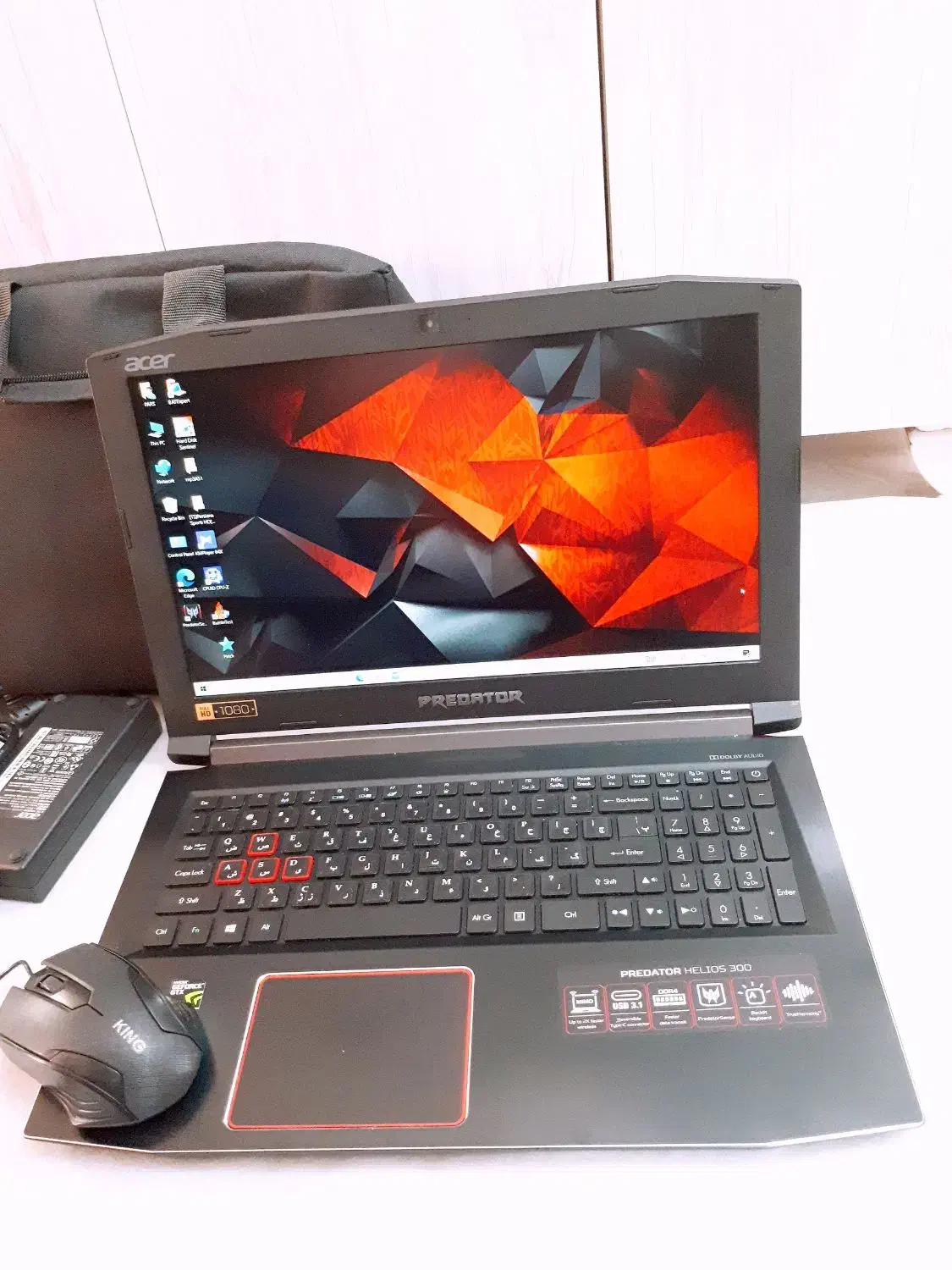 لپ تاپ گیمینگ Acer Predator Helios 300 i7گرافیک 6|رایانه همراه|شیراز, تندگویان|دیوار
