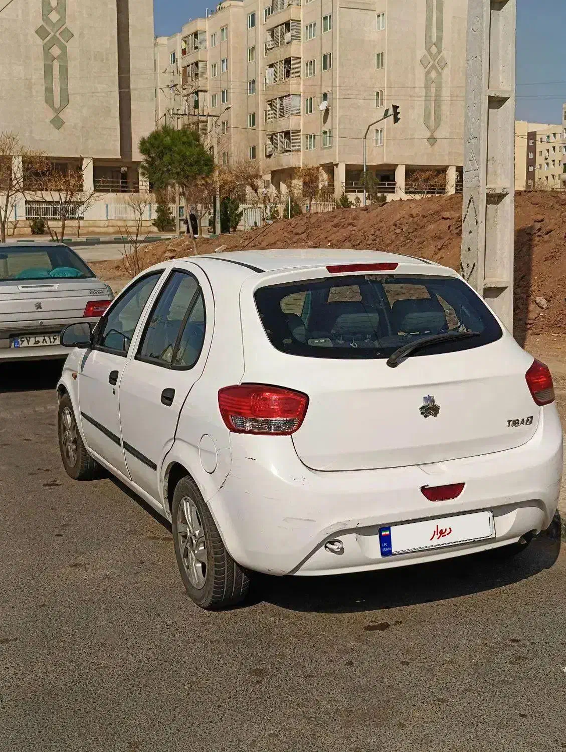 تیبا 2|خودرو سواری و وانت|پرند, فاز ۴|دیوار