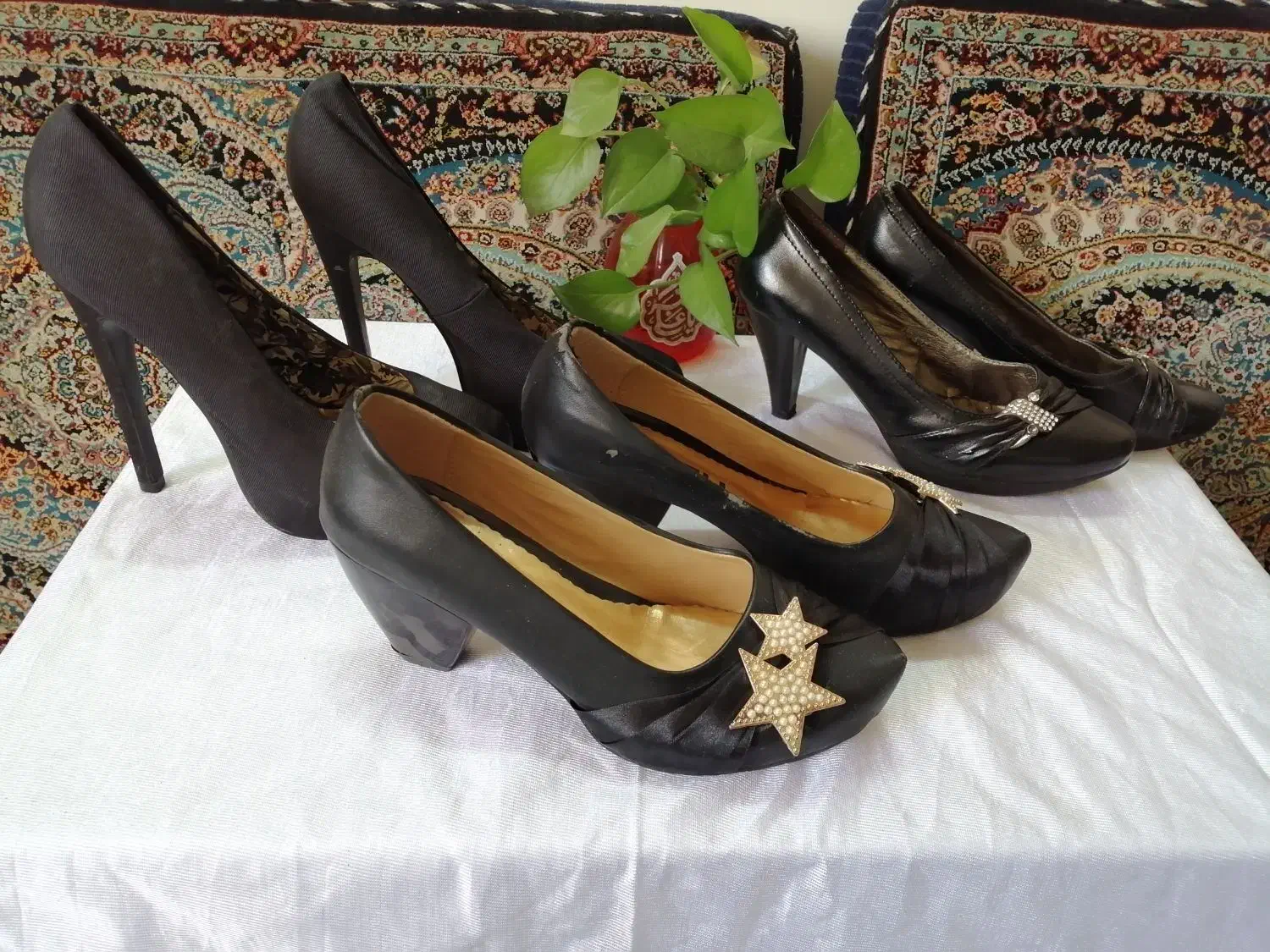 کفش مجلسـی زنانـه|کیف، کفش، کمربند|قم, چهار مردان|دیوار