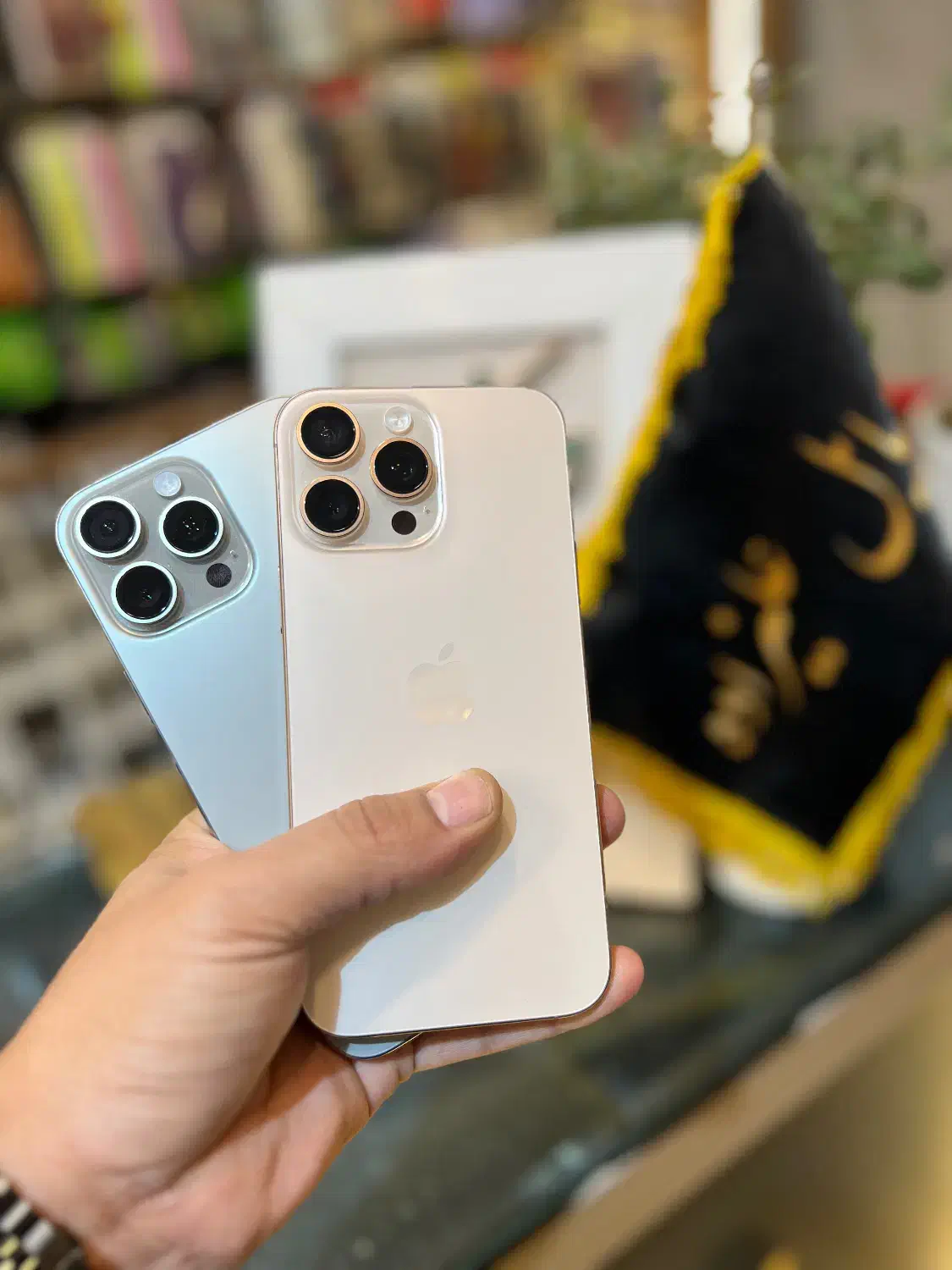 ایفون ۱۶ پرومکس بی نهایت تمیز سایکل ۶۰ و ۱۰۰|موبایل|نیشابور, هفده شهریور|دیوار