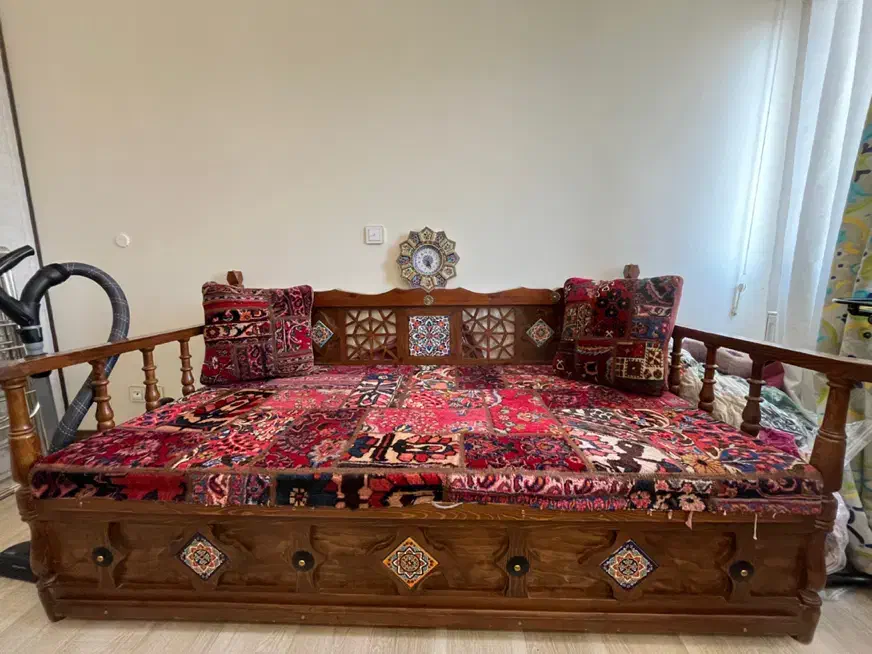 تخت سنتی باکس دار|مبلمان خانگی و میز عسلی|پردیس, فاز ۳|دیوار