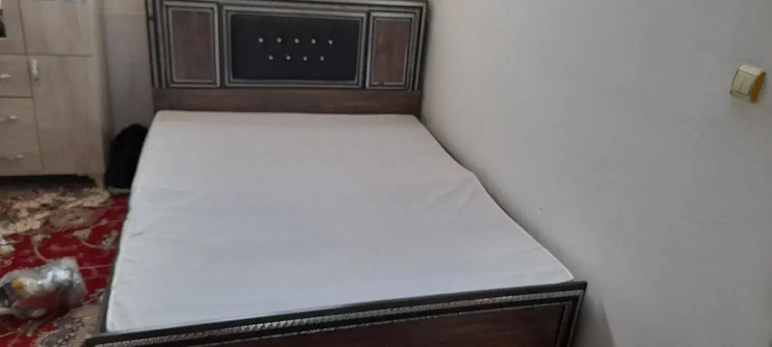 تخت خواب دو نفره|تخت و سرویس خواب|تربت جام, مطهری|دیوار