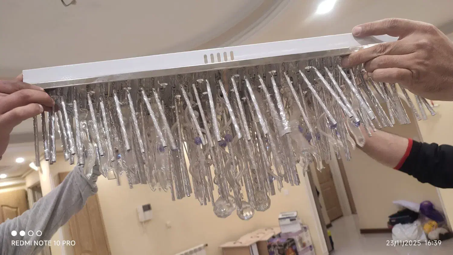 لوستر ال ای دی زیبا|لوستر و چراغ آویز|لاهیجان, شیشه گران|دیوار