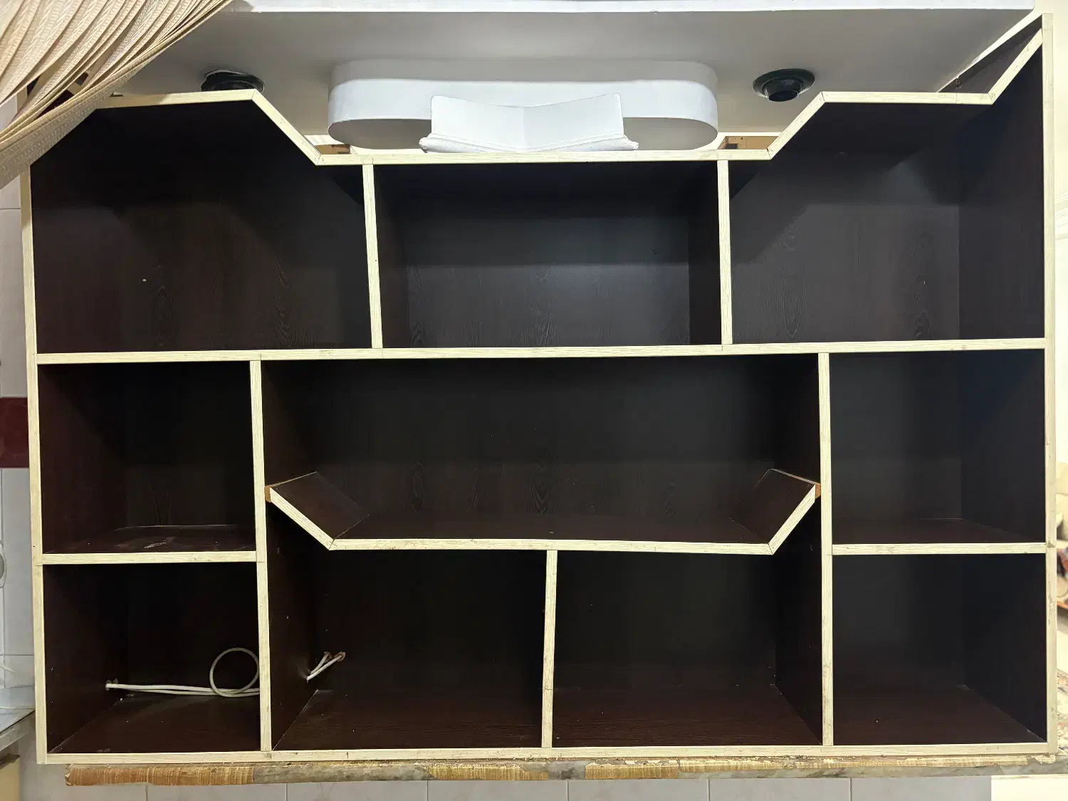 قفسه|کتابخانه، شلف، قفسه‌های دیواری|ساری, |دیوار