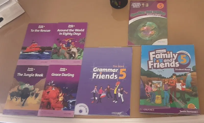 کتاب زبان family friends 5|کتاب و مجله آموزشی|تهران, زعفرانیه|دیوار