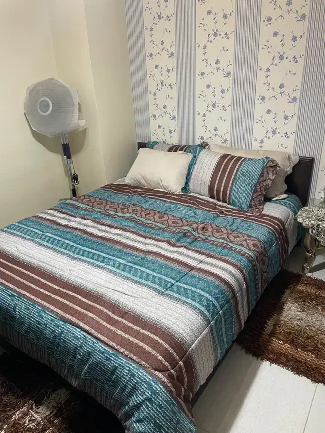 تخت خواب دو نفره همراه تشک|تخت و سرویس خواب|فردیس, فردیس|دیوار