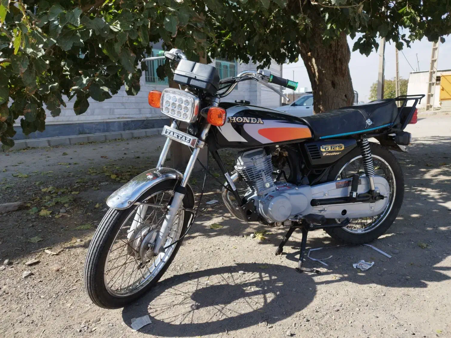 موتور هوندا رهرو 125 مدل 89 مزایده تمیز سالم|موتورسیکلت|قزوین, |دیوار