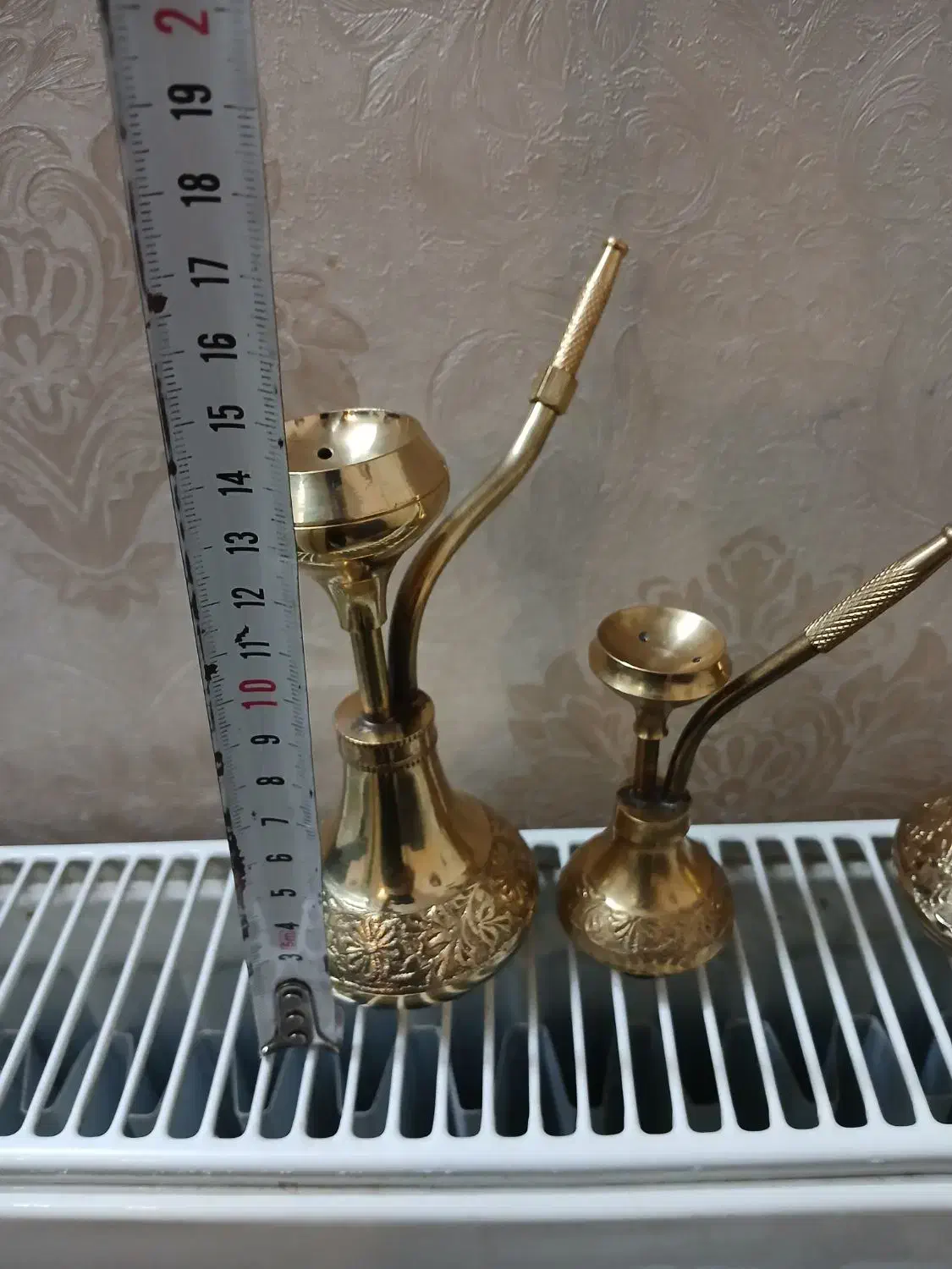 برنجی برنزی برنزظروف آشپزخانه دکوری مجسمه آنتیک|کلکسیون اشیاء عتیقه|تهران, افسریه جنوبی|دیوار