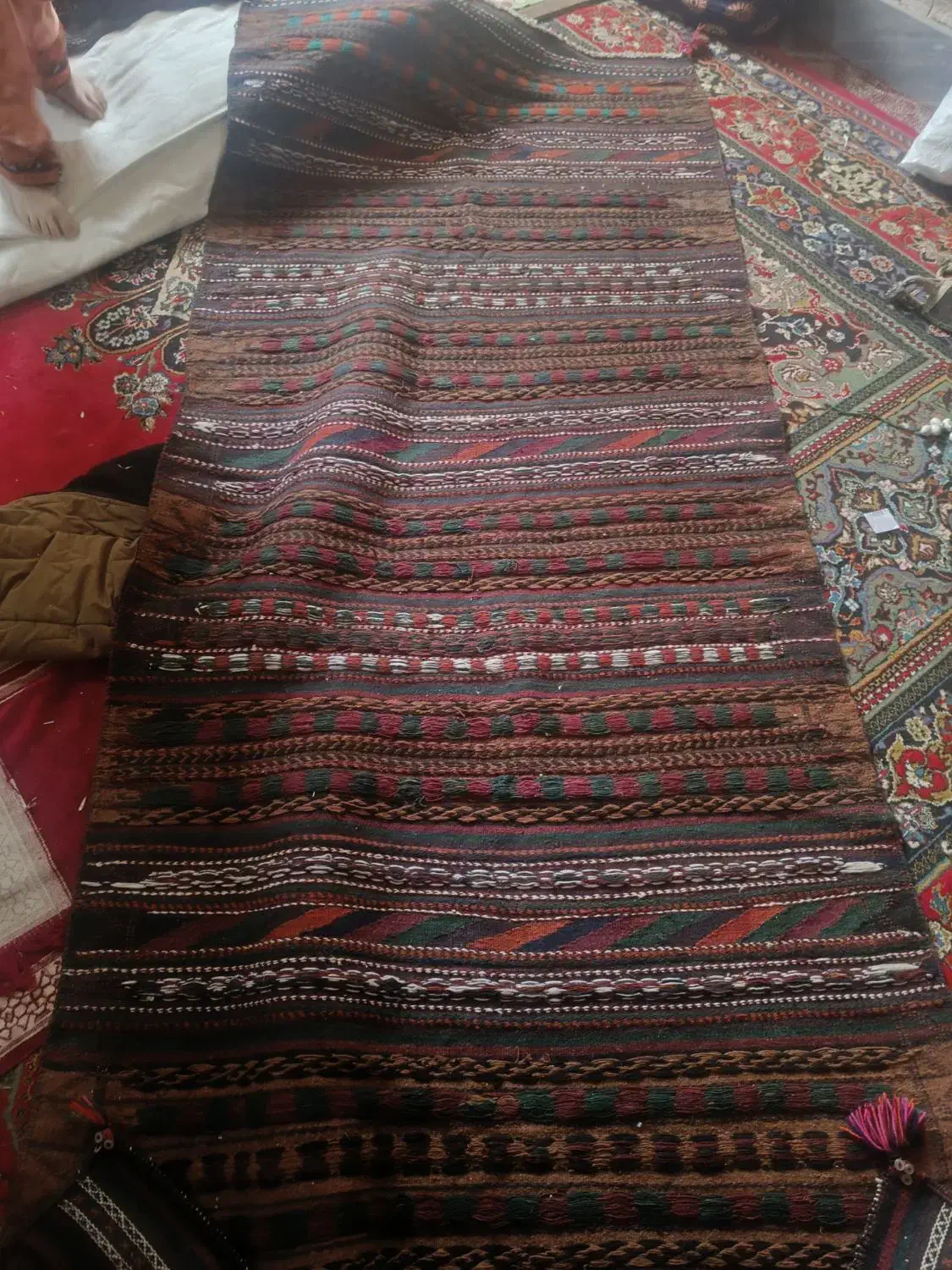 فرش قدیمی دستباف|فرش|زاهدان, |دیوار